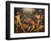 The Fall of the Titans, Ca 1590-Cornelis Van Haarlem-Framed Giclee Print