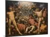 The Fall of the Titans, Ca 1590-Cornelis Van Haarlem-Mounted Giclee Print