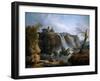 The Fall of Tivoli, 1769-Hubert Robert-Framed Giclee Print