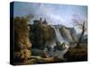 The Fall of Tivoli, 1769-Hubert Robert-Stretched Canvas