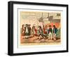 The Fall of Washington or Maddy in Full Flight-null-Framed Giclee Print