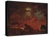 The Fallen Angels Entering Pandemonium, from 'Paradise Lost', Book 1-John Martin-Stretched Canvas