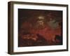 The Fallen Angels Entering Pandemonium, from 'Paradise Lost', Book 1-John Martin-Framed Giclee Print