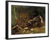 The Fallen Branch, Fontainebleau, C.1816-Achille Etna Michallon-Framed Giclee Print