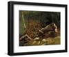 The Fallen Branch, Fontainebleau, C.1816-Achille Etna Michallon-Framed Giclee Print