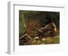 The Fallen Branch, Fontainebleau, C.1816-Achille Etna Michallon-Framed Giclee Print