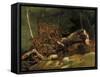The Fallen Branch, Fontainebleau, C.1816-Achille Etna Michallon-Framed Stretched Canvas