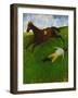 The Fallen Jockey, 1896-1898-Edgar Degas-Framed Giclee Print