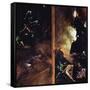 The Falling of the Damned into Hell-Hieronymus Bosch-Framed Stretched Canvas