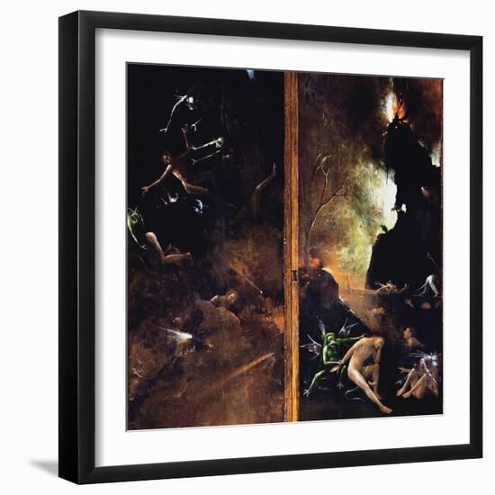 The Falling of the Damned into Hell-Hieronymus Bosch-Framed Giclee Print