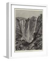 The Falls of Gairsoppa, Western India-null-Framed Giclee Print