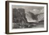 The Falls of Montmorency, Near Quebec-George Henry Andrews-Framed Giclee Print