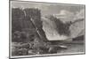 The Falls of Montmorency, Near Quebec-George Henry Andrews-Mounted Giclee Print