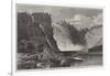 The Falls of Montmorency, Near Quebec-George Henry Andrews-Framed Giclee Print