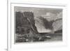 The Falls of Montmorency, Near Quebec-George Henry Andrews-Framed Giclee Print