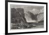 The Falls of Montmorency, Near Quebec-George Henry Andrews-Framed Giclee Print