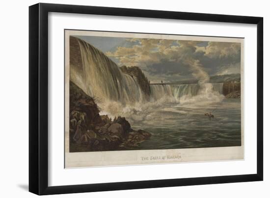 The Falls of Niagara-George Henry Andrews-Framed Giclee Print