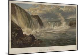 The Falls of Niagara-George Henry Andrews-Mounted Giclee Print