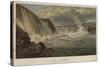 The Falls of Niagara-George Henry Andrews-Stretched Canvas