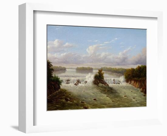 The Falls of St. Anthony, 1848-Seth Eastman-Framed Giclee Print