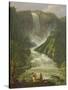 The Falls of Terni-Carlo Labruzzi-Stretched Canvas