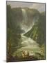 The Falls of Terni-Carlo Labruzzi-Mounted Giclee Print