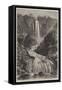 The Falls of Terni-null-Framed Stretched Canvas