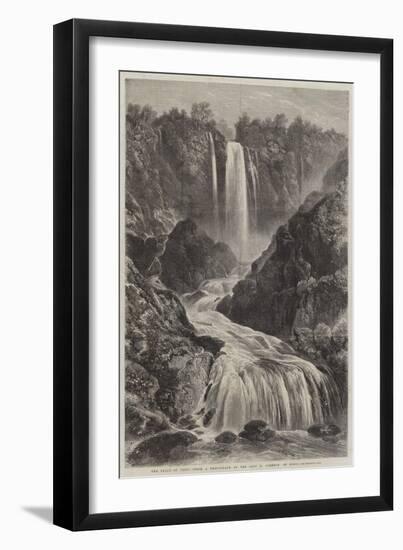 The Falls of Terni-null-Framed Giclee Print