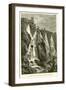 The Falls of the Anio at Tivoli, Near Rome-null-Framed Giclee Print