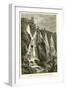 The Falls of the Anio at Tivoli, Near Rome-null-Framed Giclee Print