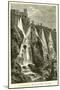 The Falls of the Anio at Tivoli, Near Rome-null-Mounted Giclee Print