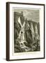 The Falls of the Anio at Tivoli, Near Rome-null-Framed Giclee Print