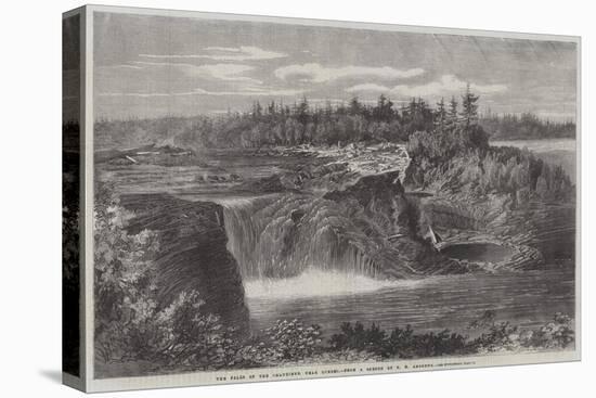 The Falls of the Chaudiere, Near Quebec-George Henry Andrews-Stretched Canvas
