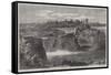 The Falls of the Chaudiere, Near Quebec-George Henry Andrews-Framed Stretched Canvas