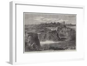 The Falls of the Chaudiere, Near Quebec-George Henry Andrews-Framed Giclee Print