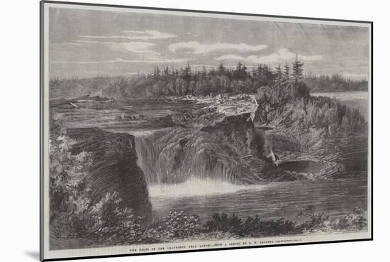 The Falls of the Chaudiere, Near Quebec-George Henry Andrews-Mounted Giclee Print