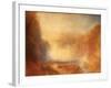 The Falls of the Clyde, C.1840 (Oil on Canvas)-Joseph Mallord William Turner-Framed Giclee Print