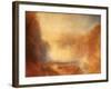 The Falls of the Clyde, C.1840 (Oil on Canvas)-Joseph Mallord William Turner-Framed Giclee Print