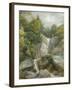 The Falls of the Isar-Johann Georg von Dillis-Framed Giclee Print