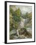 The Falls of the Isar-Johann Georg von Dillis-Framed Giclee Print