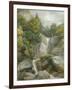 The Falls of the Isar-Johann Georg von Dillis-Framed Giclee Print