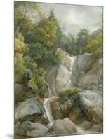 The Falls of the Isar-Johann Georg von Dillis-Mounted Giclee Print