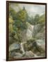 The Falls of the Isar-Johann Georg von Dillis-Framed Giclee Print