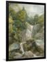 The Falls of the Isar-Johann Georg von Dillis-Framed Giclee Print