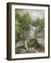 The Falls of the Isar-Johann Georg von Dillis-Framed Giclee Print