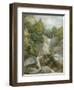 The Falls of the Isar-Johann Georg von Dillis-Framed Giclee Print