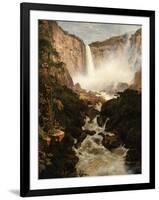 The Falls of the Tequendama Near Bogota, New Granada, 1854-Frederic Edwin Church-Framed Giclee Print