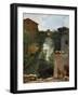 The Falls of Tivoli-Jean-Honoré Fragonard-Framed Giclee Print