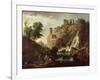 The Falls of Tivoli-Antoine Charles Horace Vernet-Framed Giclee Print