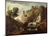 The Falls of Tivoli-Antoine Charles Horace Vernet-Mounted Giclee Print